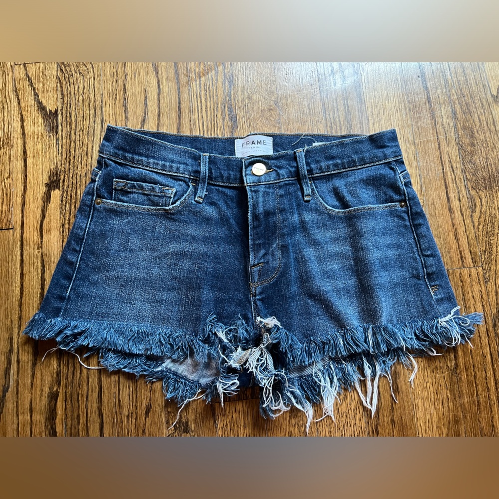 Frame Le Cutoff short